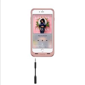 Rose Gold Mophie Battery Case iphone 6/s Plus